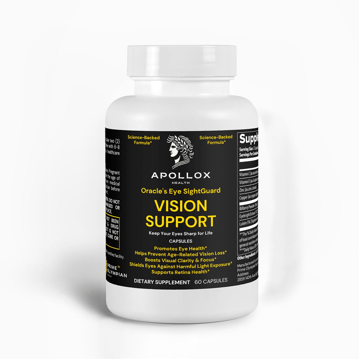 ApolloX™ Oracle's Eye SightGuard™ Vision Support