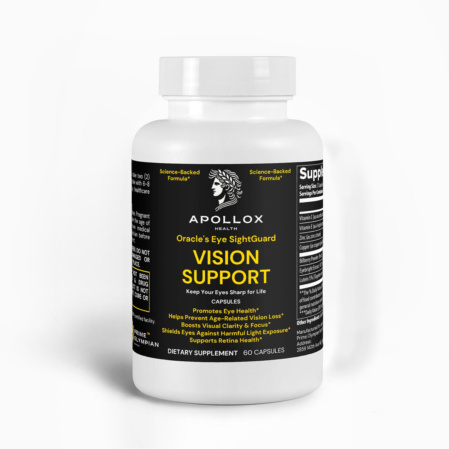 ApolloX™ Oracle's Eye SightGuard™ Vision Support