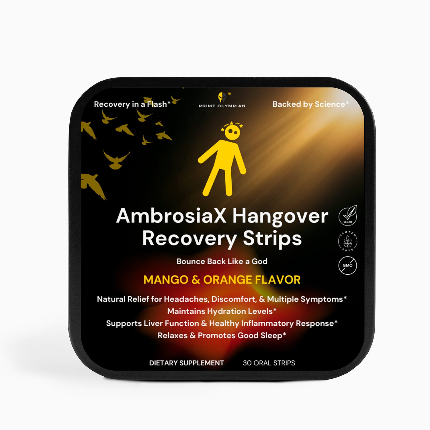 AmbrosiaX™ Hangover Recovery Strips