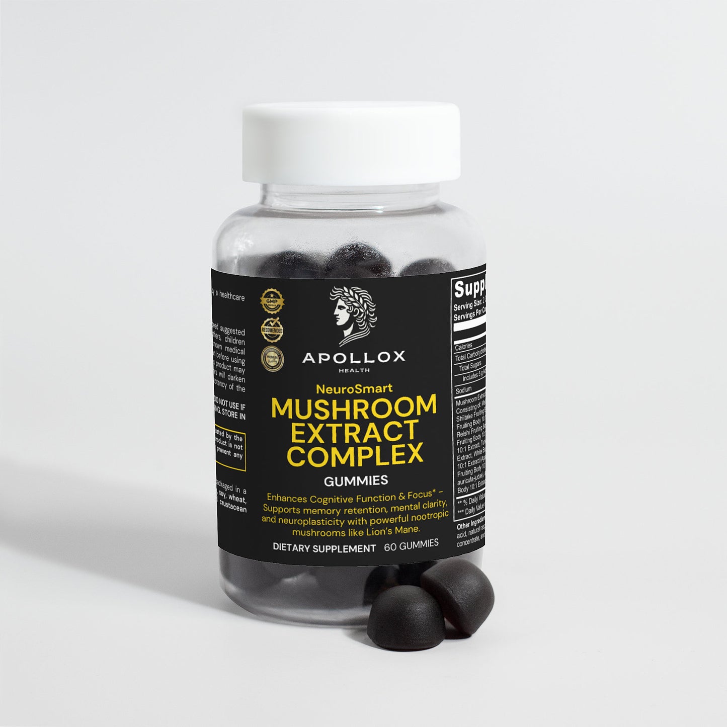 ApolloX™ NeuroSmart™ Mushroom Extract Complex