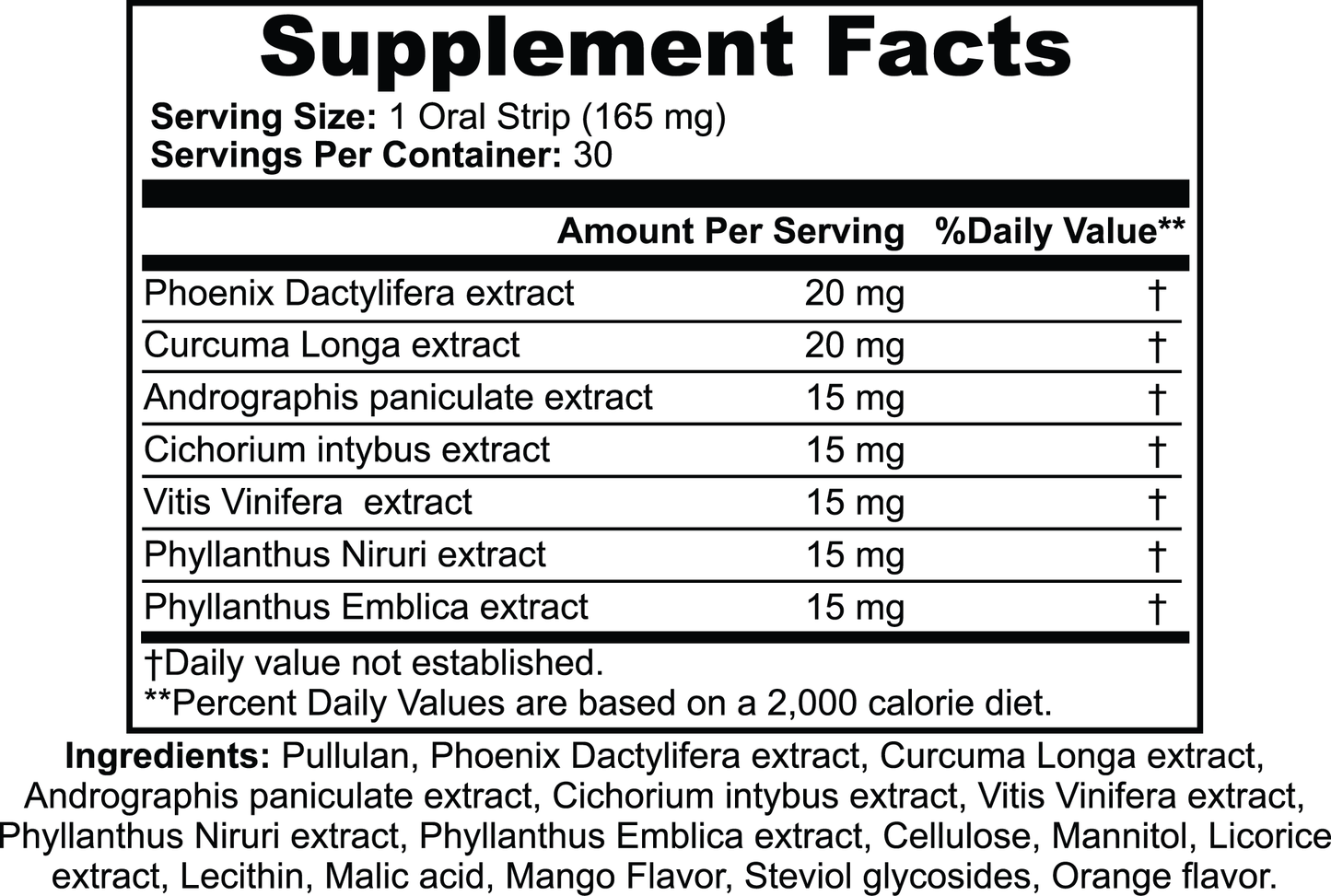 AmbrosiaX™ Hangover Recovery Strips