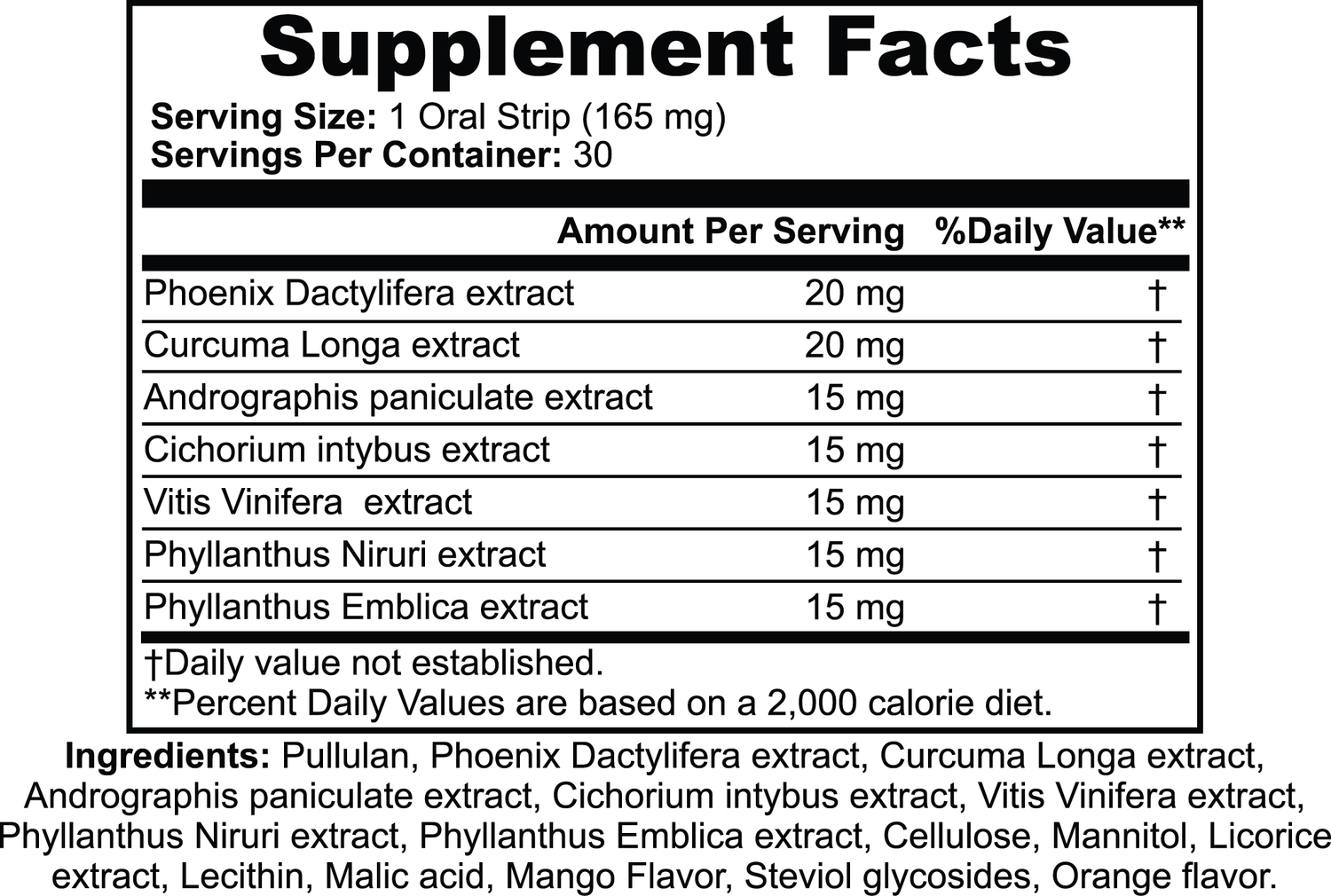 AmbrosiaX™ Hangover Recovery Strips