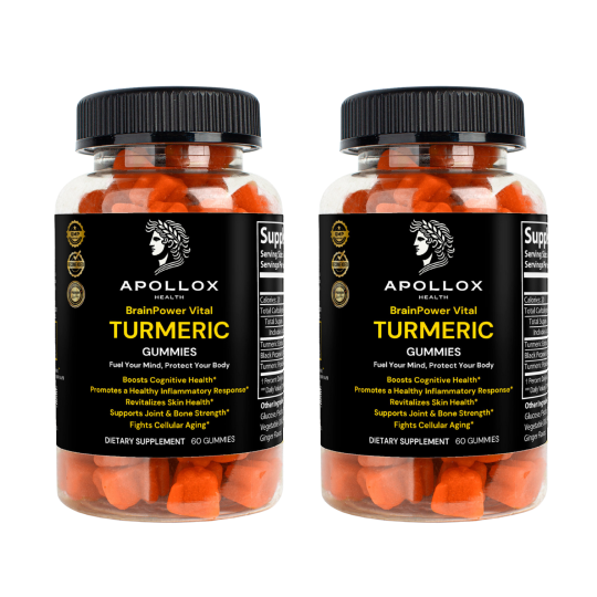 ApolloX™ BrainPower™ Vital Turmeric Gummies